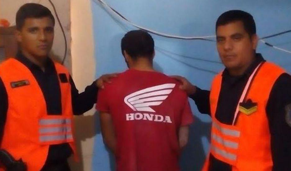 Apresaron a los acusados y secuestraron la
mercadería