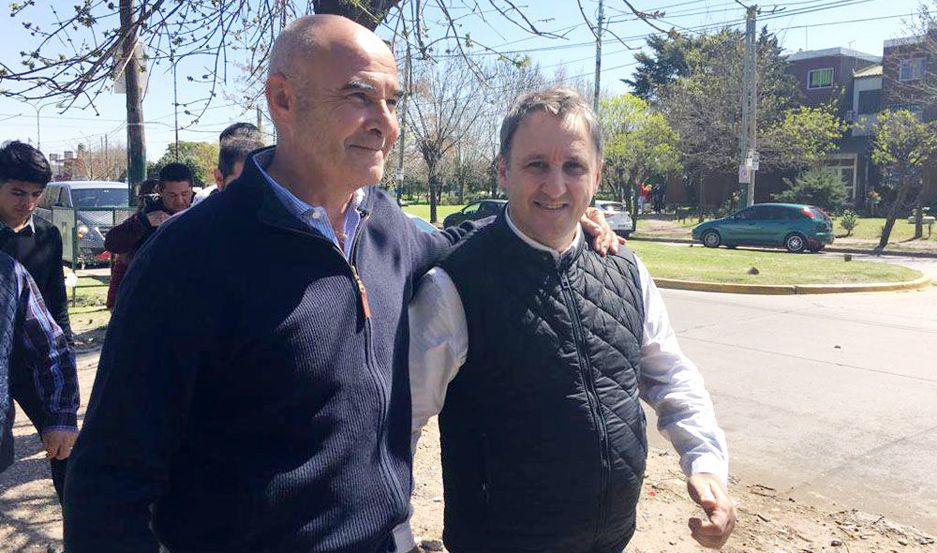 Juan José Gómez Centurión mientras recorría la provincia de Buenos Aires con Gustavo Álvarez