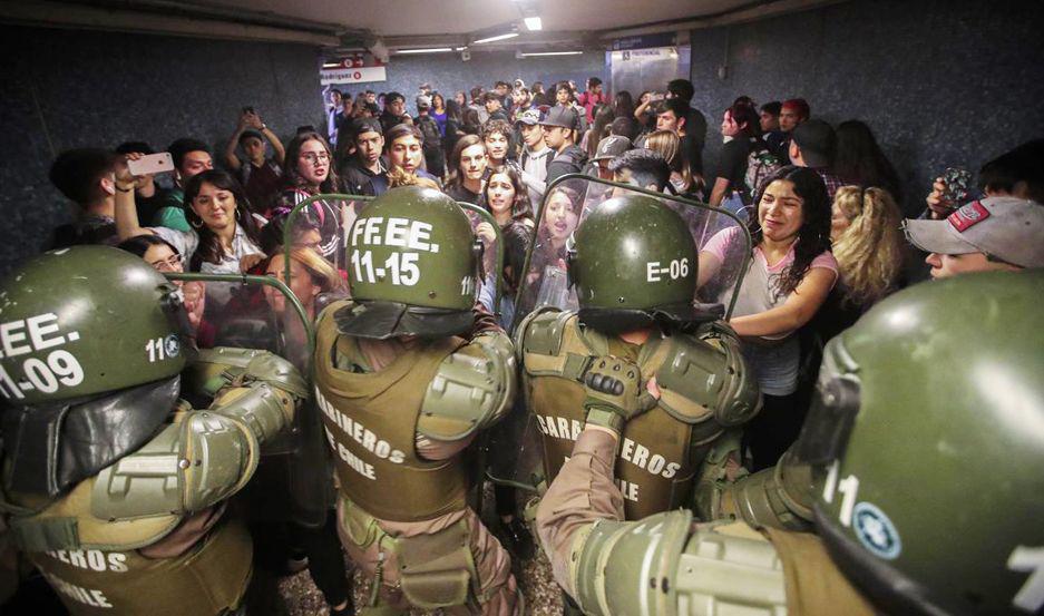 La violencia parece no tener fin en las calles de Chile