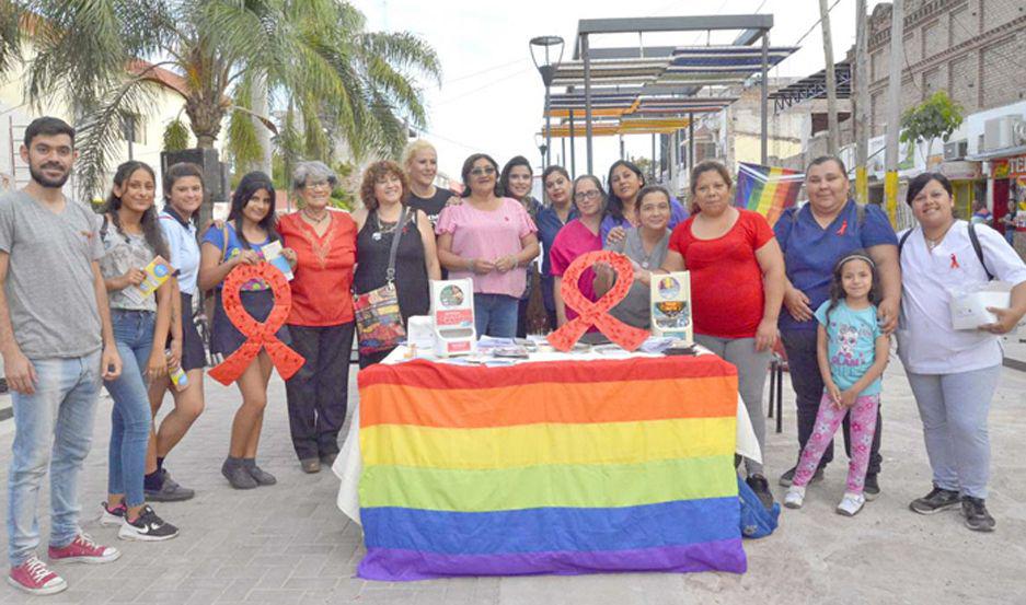 La actividad se realizó en el microcentro de la ciudad