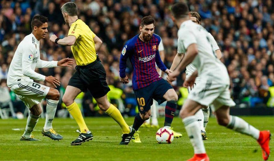 EN VIVO  Barcelona y Real Madrid juegan su postergado claacutesico