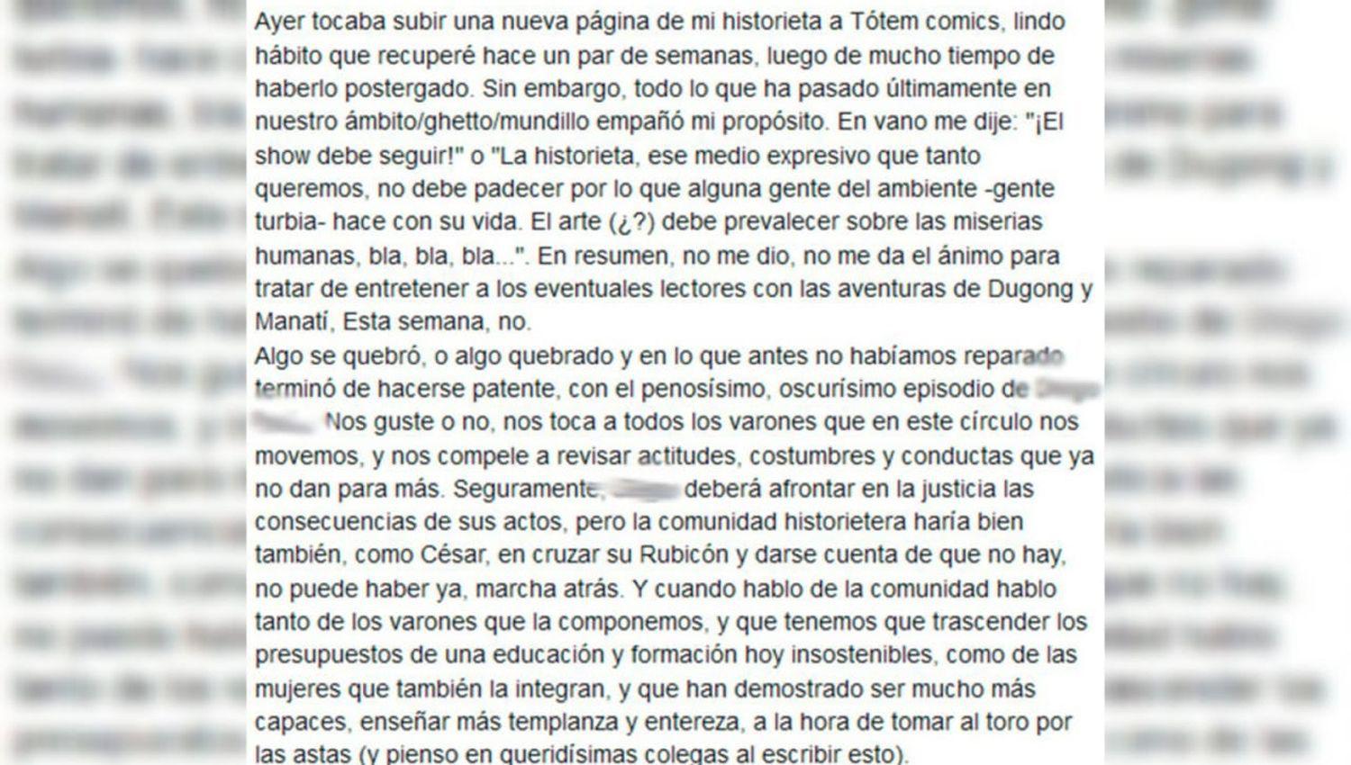 El organizador de eventos acusado de abuso envioacute audios para defenderse pero sus colegas toman distancia