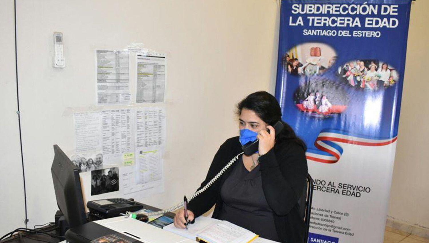 Estaacute habilitado el sistema de atencioacuten telefoacutenica para adultos mayores