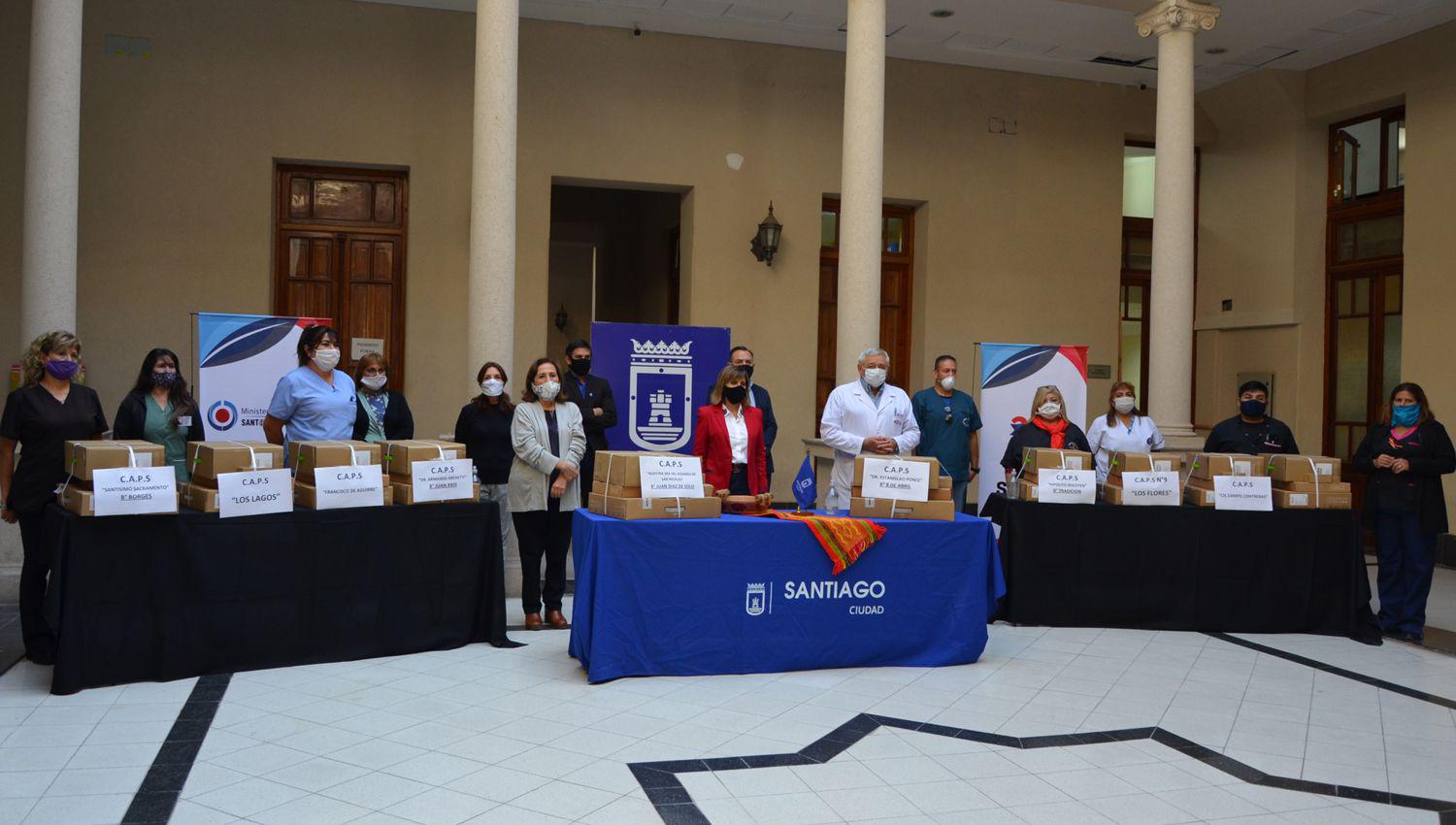 Salud entregoacute equipamiento a los Centros de Atencioacuten Primaria de la Municipalidad