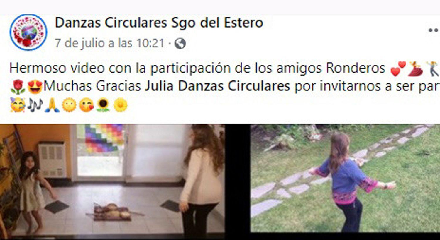 Danzas circulares convoca a un festejo virtual del Diacutea del Amigo