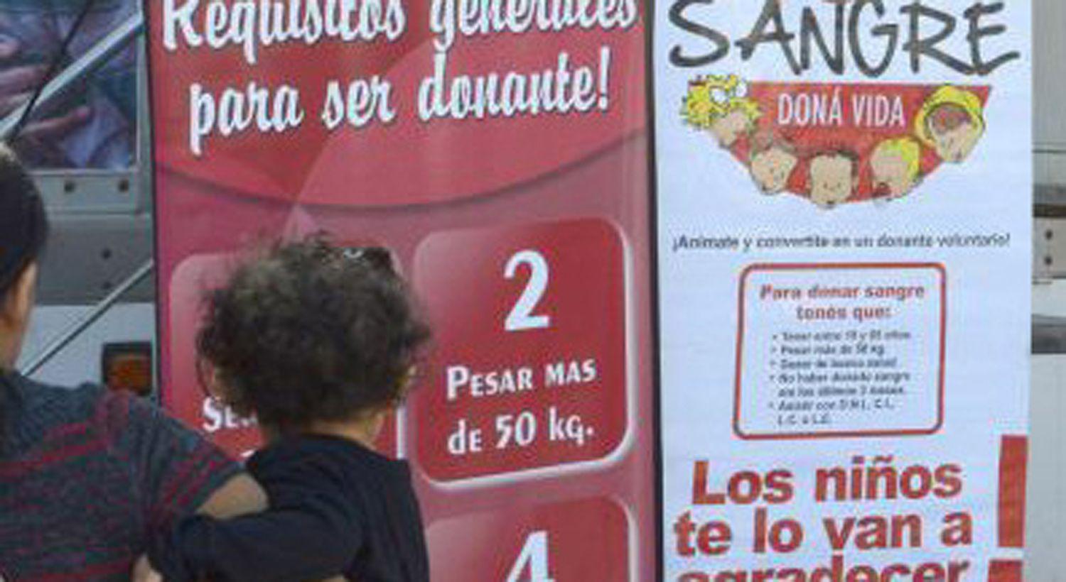 Se asignan turnos  a personas que deseen donar sangre