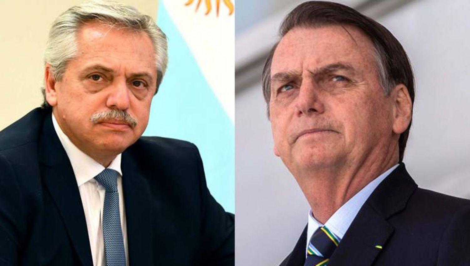 El presidente Alberto Fernaacutendez dialogaraacute por primera vez con Bolsonaro por videoconferencia