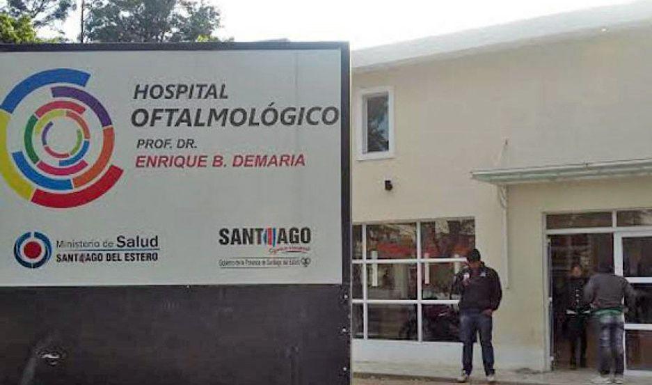 Fueron asistidos en el Hospital Oftalmológico Enrique Demaría
