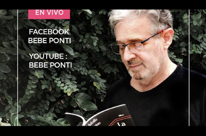 ldquoBeberdquo Ponti presentaraacute su libro de poemas a traveacutes de Facebook Live