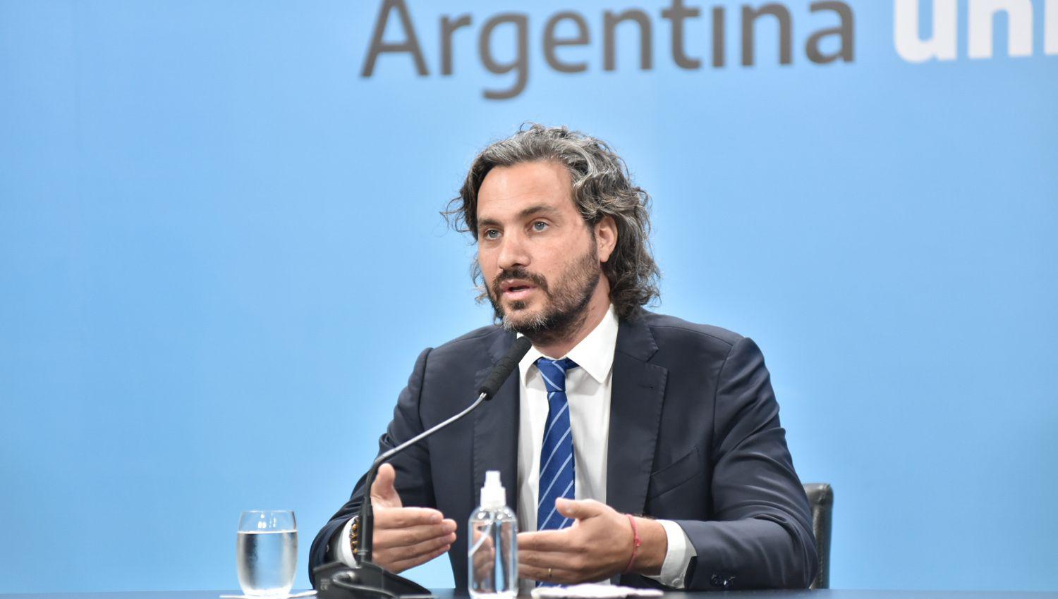 Santiago Cafiero destacoacute el apoyo de los liacutederes europeos a la posicioacuten argentina ante el FMI