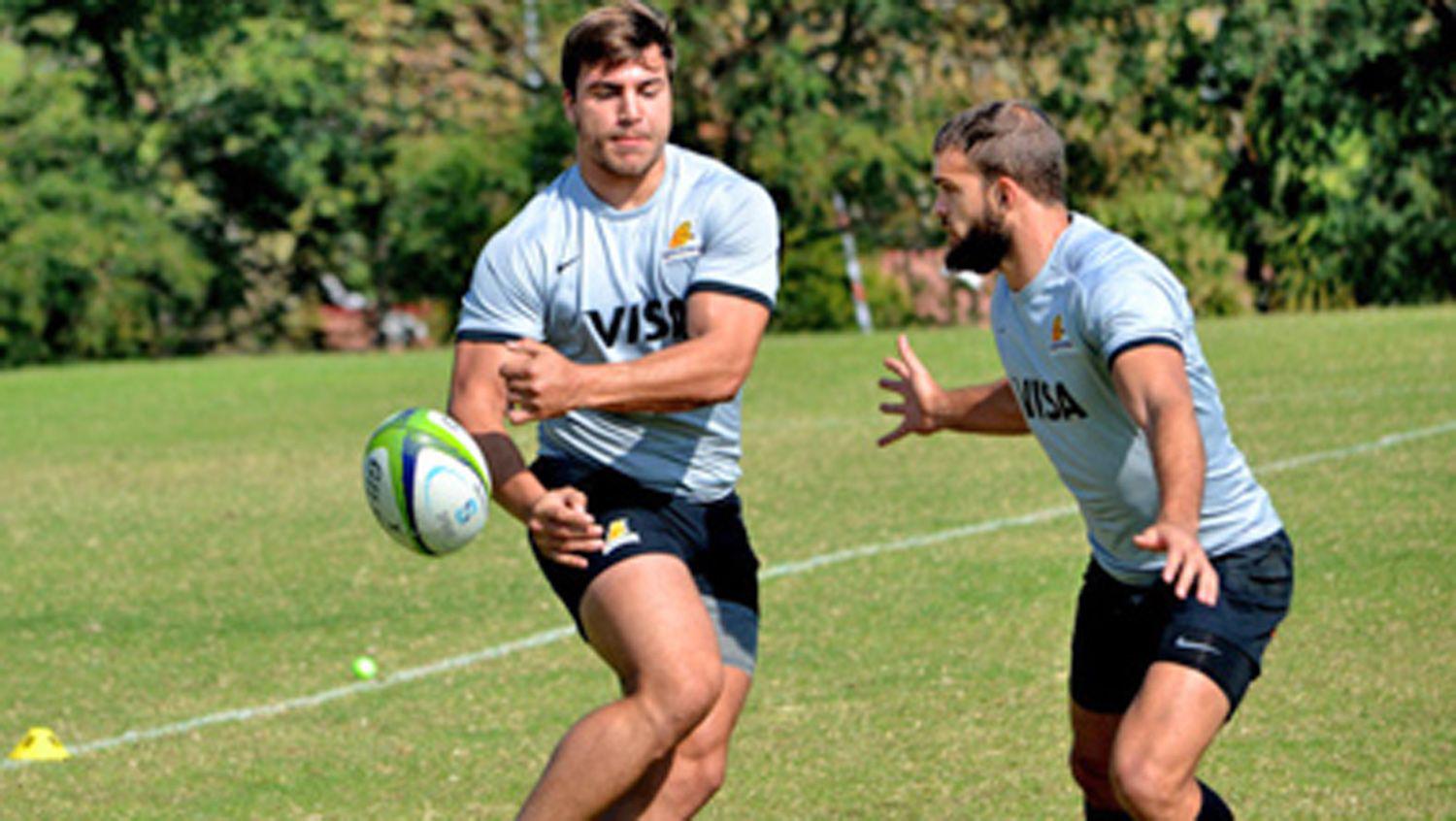 Los Pumas con Isa en el plantelse preparan duro