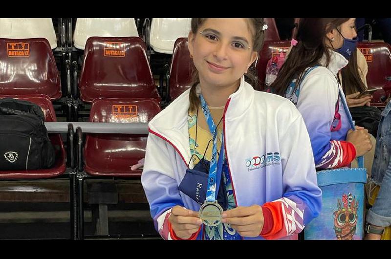 Joven patinadora quimilense obtuvo el primer puesto en torneo de Salta