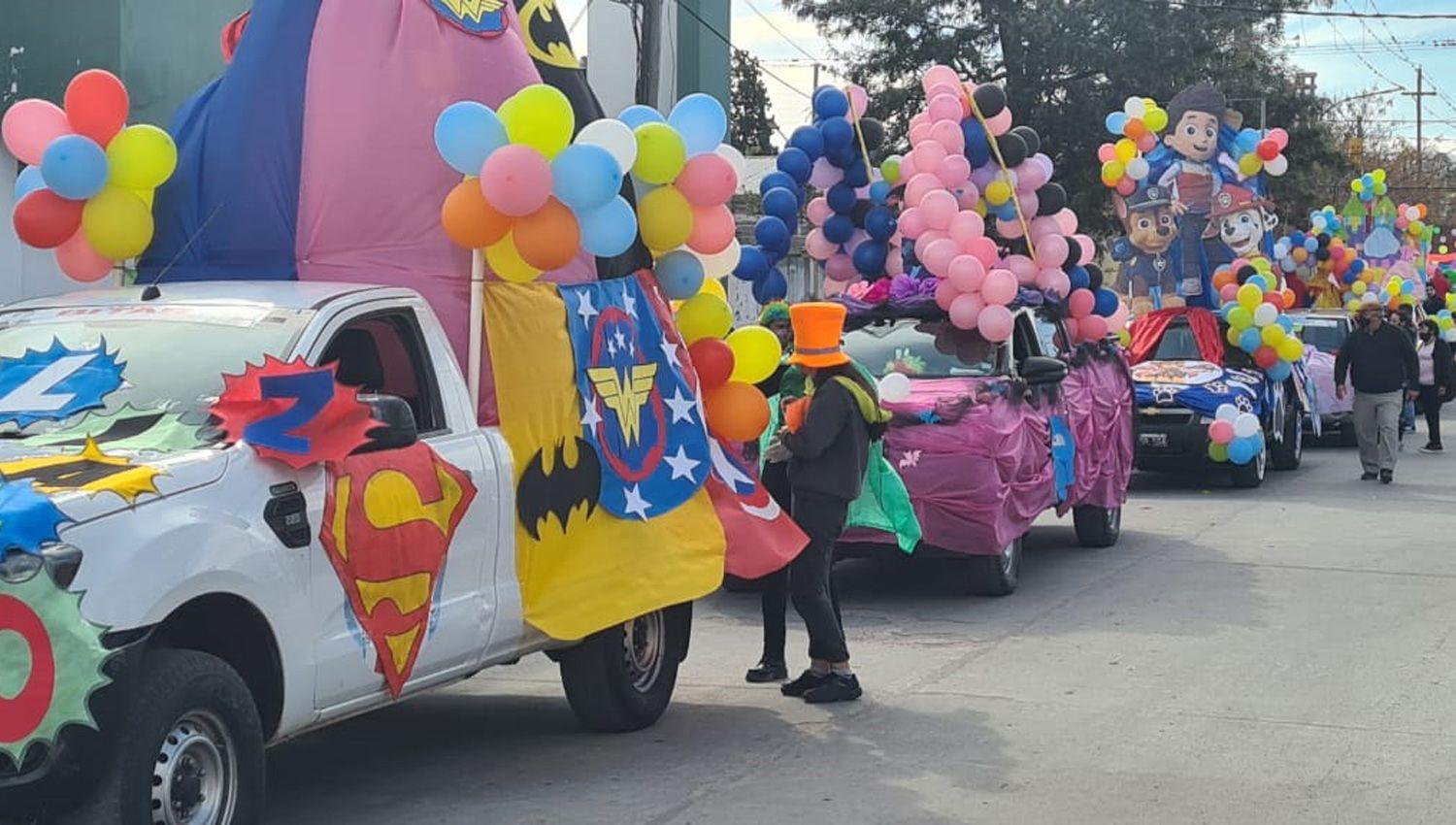 Particular festejo del Diacutea de las Infancias se vivioacute en Ojo de Agua donde agasajaron a los pequentildeos con maacutes de tres mil juguetes