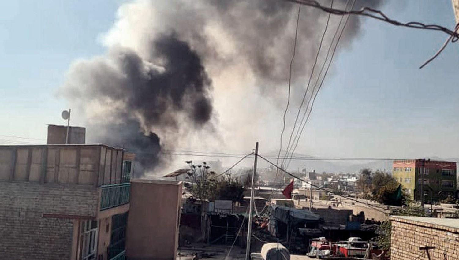 EEUU ejecutoacute un ataque aeacutereo en Kabul contra un vehiacuteculo vinculado al ISIS