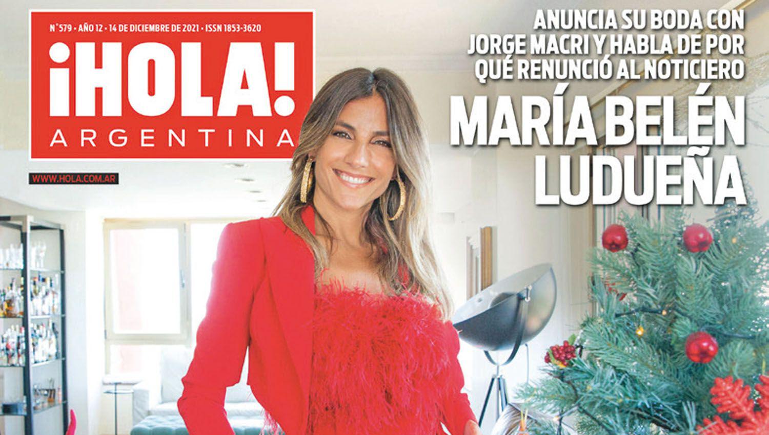 Mariacutea Beleacuten Luduentildea-  renuncia y boda  en HOLA Argentina