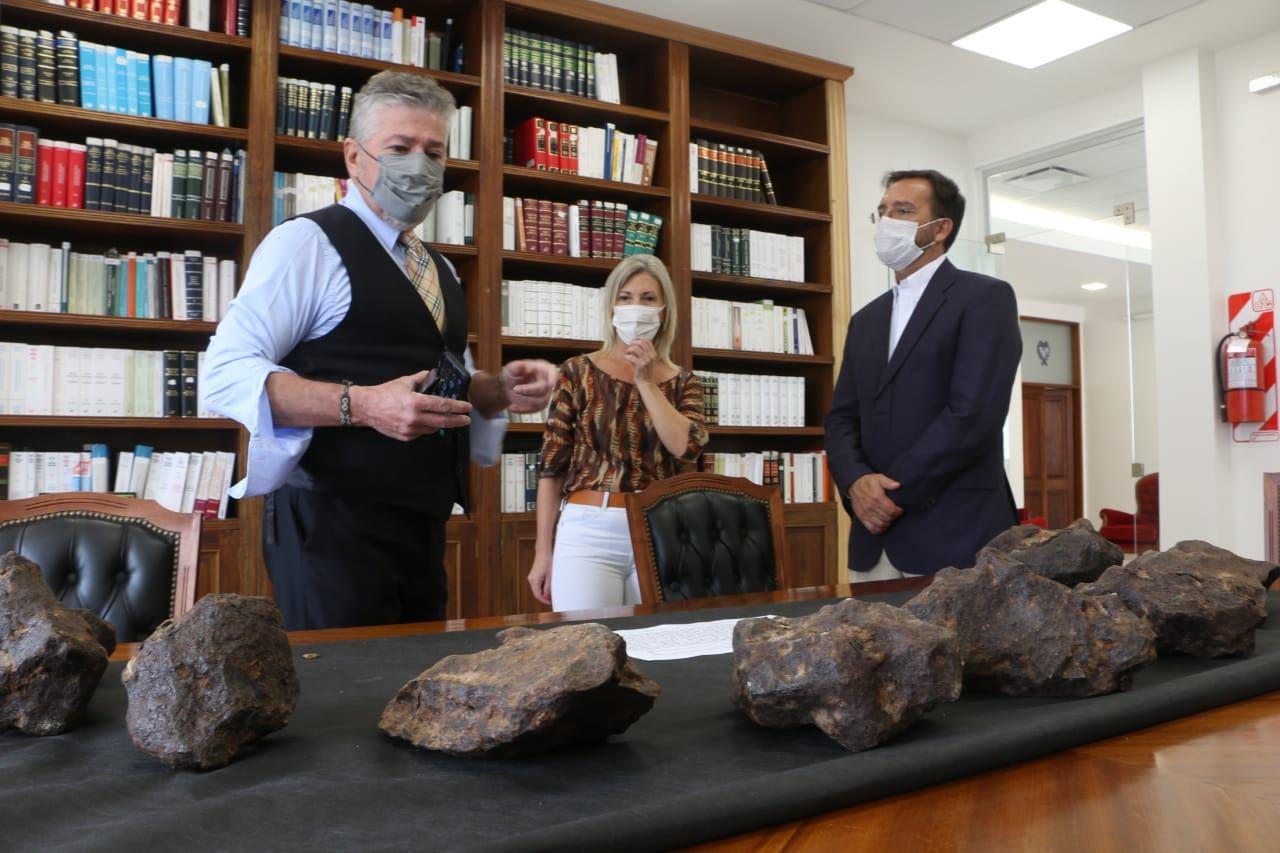 Se recuperaron meteoritos que pertenecen a Santiago del Estero