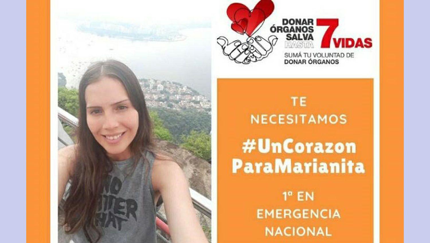 Lanzaron la campantildea nacional ldquoUn corazoacuten para Marianitardquo