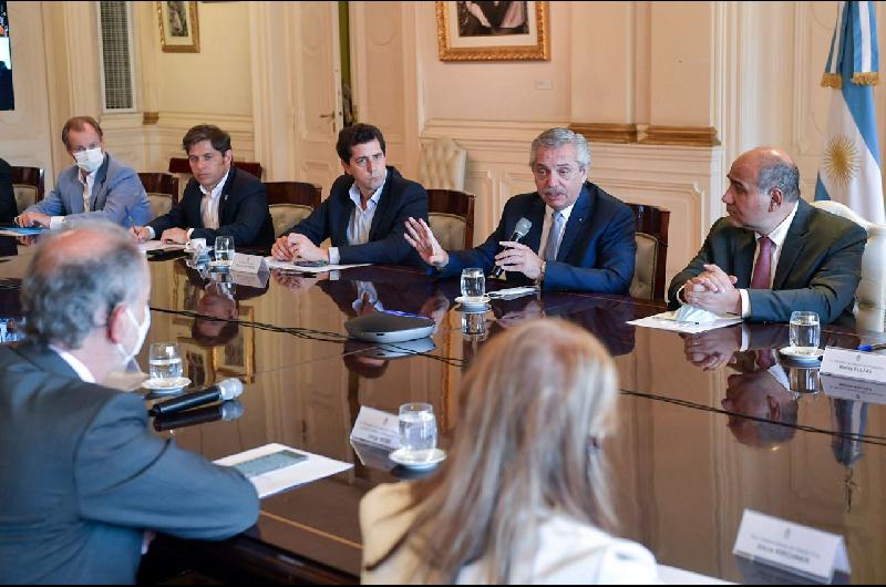 Wado de Pedro Aniacutebal Fernaacutendez y Manzur recibiraacuten hoy a los gobernadores en la Casa Rosada