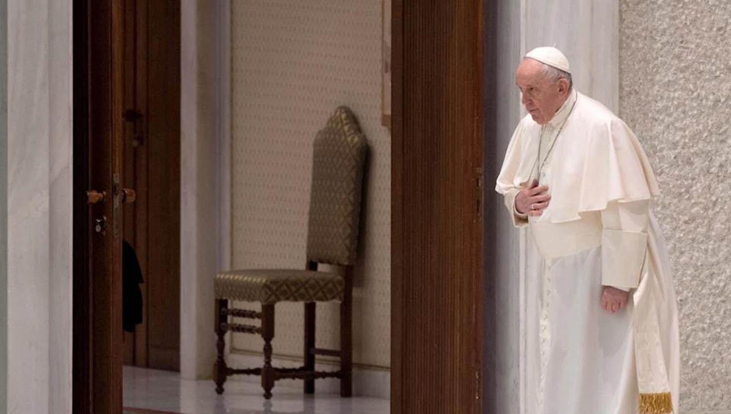 Tras maacutes de dos antildeos el papa Francisco volvioacute a encabezar una audiencia puacuteblica