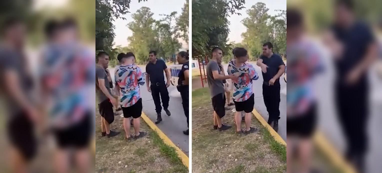 Policiacutea se burloacute de un joven por su ropa y lo cacheteoacute- fue pasado a disponibilidad y pagaraacute una multa