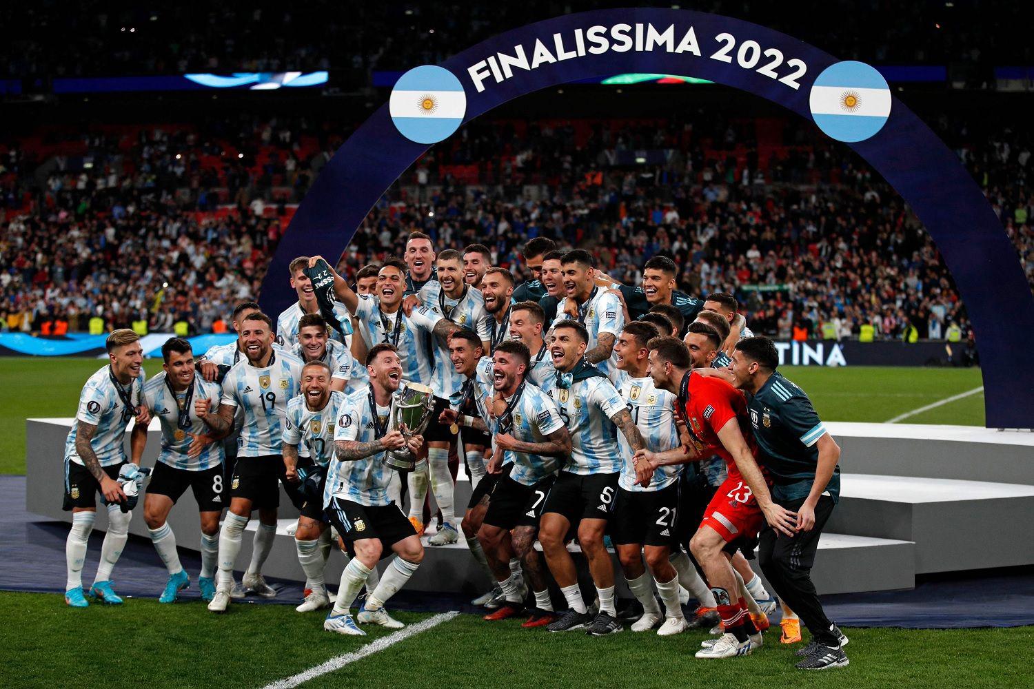 Argentina bailoacute a Italia y se consagroacute campeoacuten de la Finalissima 2022