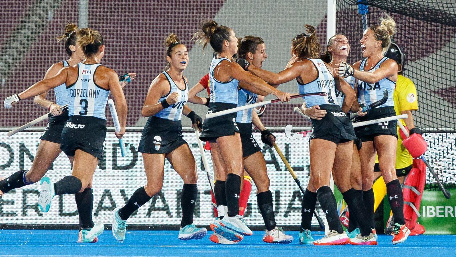 Las Leonas derrotaron a Alemania y son finalistas del Mundial de Hockey