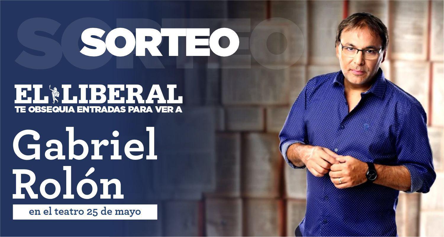 EL LIBERAL te lleva a ver a Gabriel Roloacuten en el Teatro 25 de Mayo