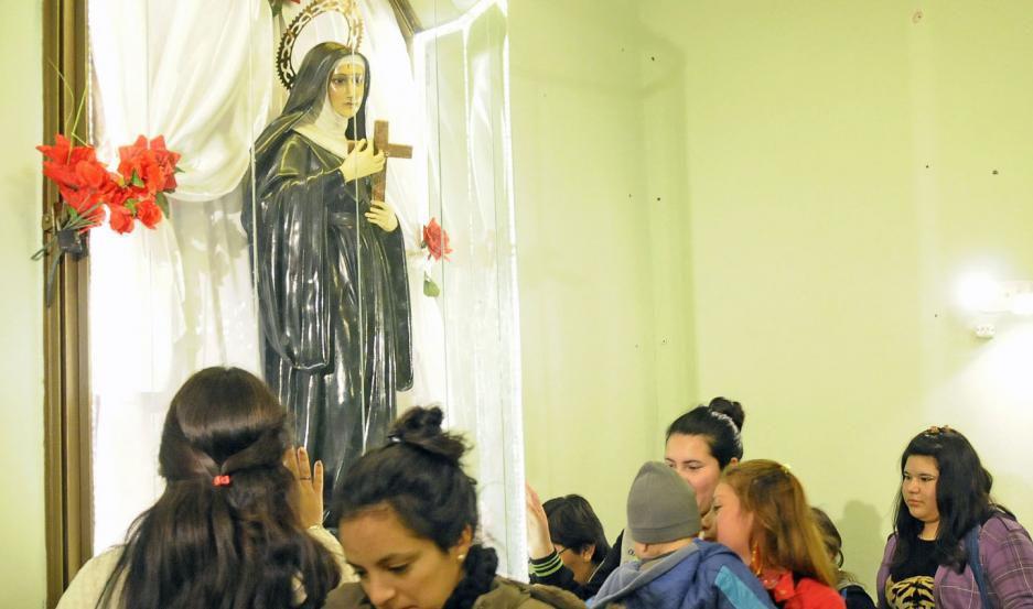 Hoy seraacuten los actos mensuales en honor a Santa Rita en su santuario