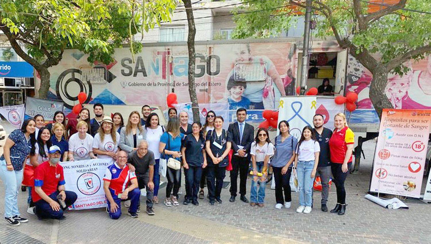 Recordaron el Diacutea Nacional de Donante Voluntario de Sangre