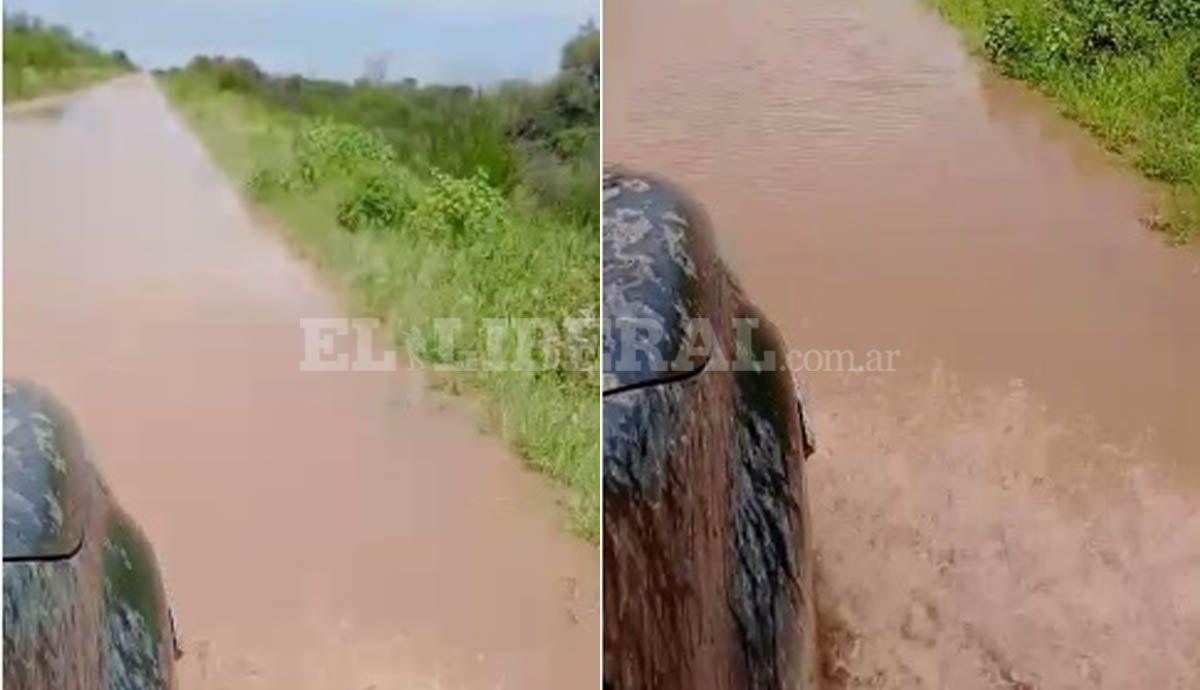 VIDEO   Asiacute estaacute el camino de Campo Gallo a Sachaacuteyoj- fuerte temporal y descargas eleacutectricas
