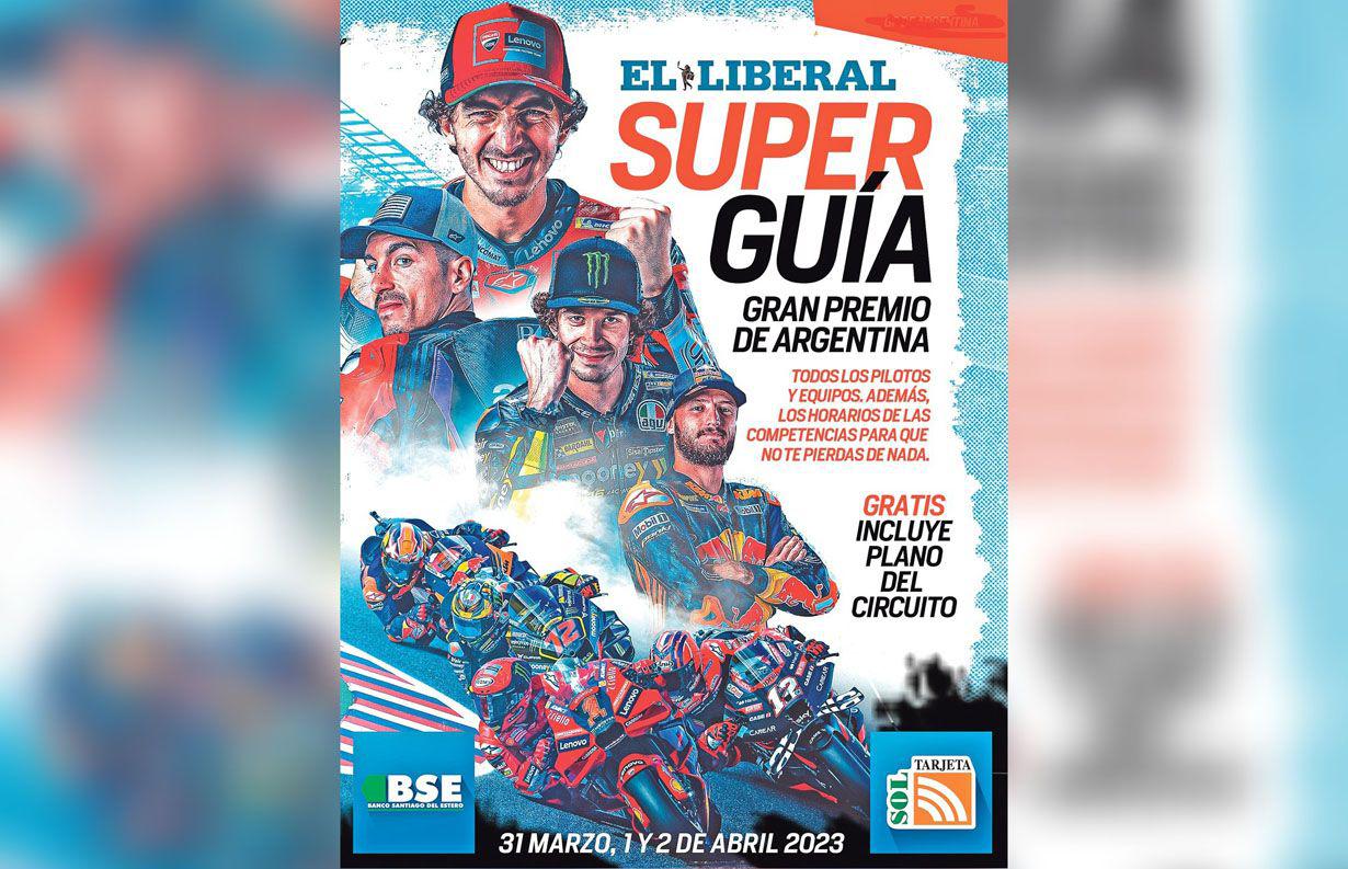 Este viernes gratis con EL LIBERAL una suacuteper guiacutea del Gran Premio de Argentina