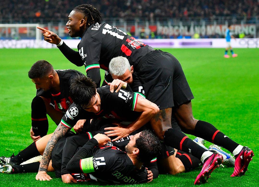 Milan se puso en ventaja y vencioacute al Napoli en los cuartos de la Champions League