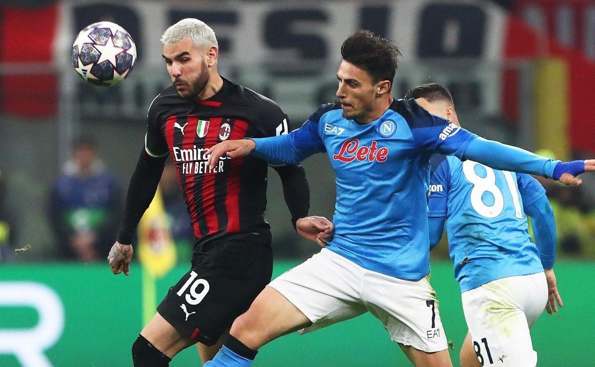 Milan empatoacute con el Napoli y avanz{o a las semifinales de la Champions League