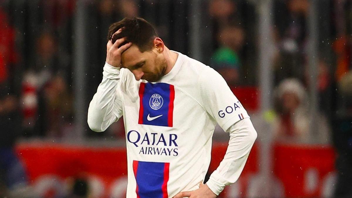 Messi sancionado- no se presentoacute a la praacutectica del PSG