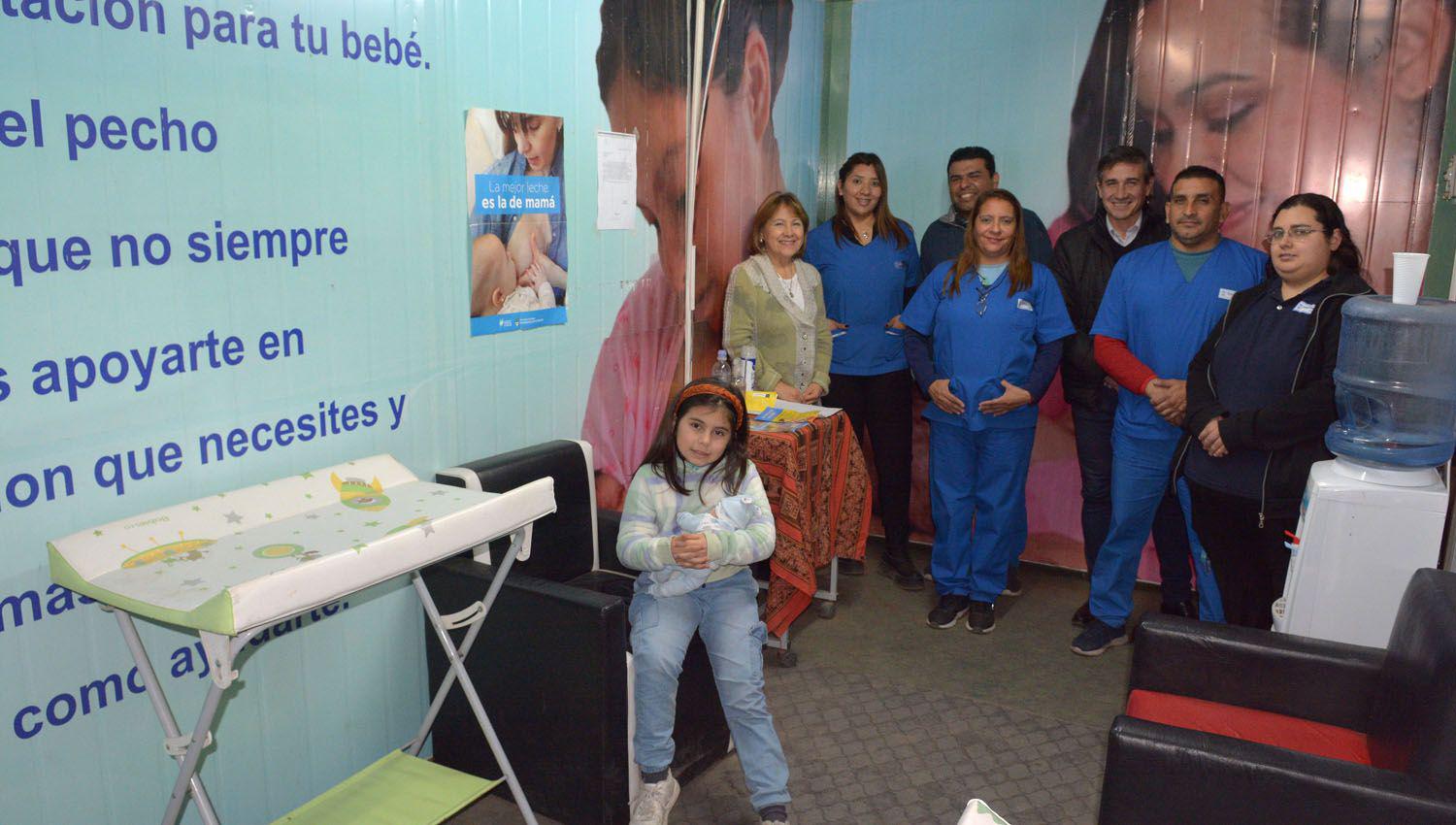 Ciento de mujeres visitaron el espacio Amigo de la Lactancia