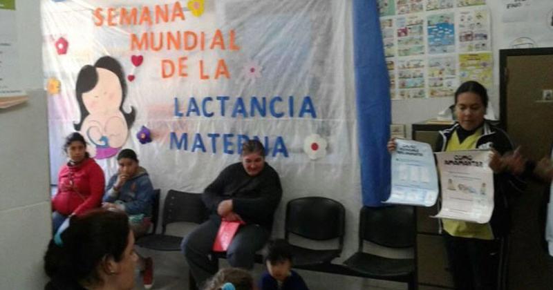 Organizan actividades por la Semana  de la Lactancia Materna 