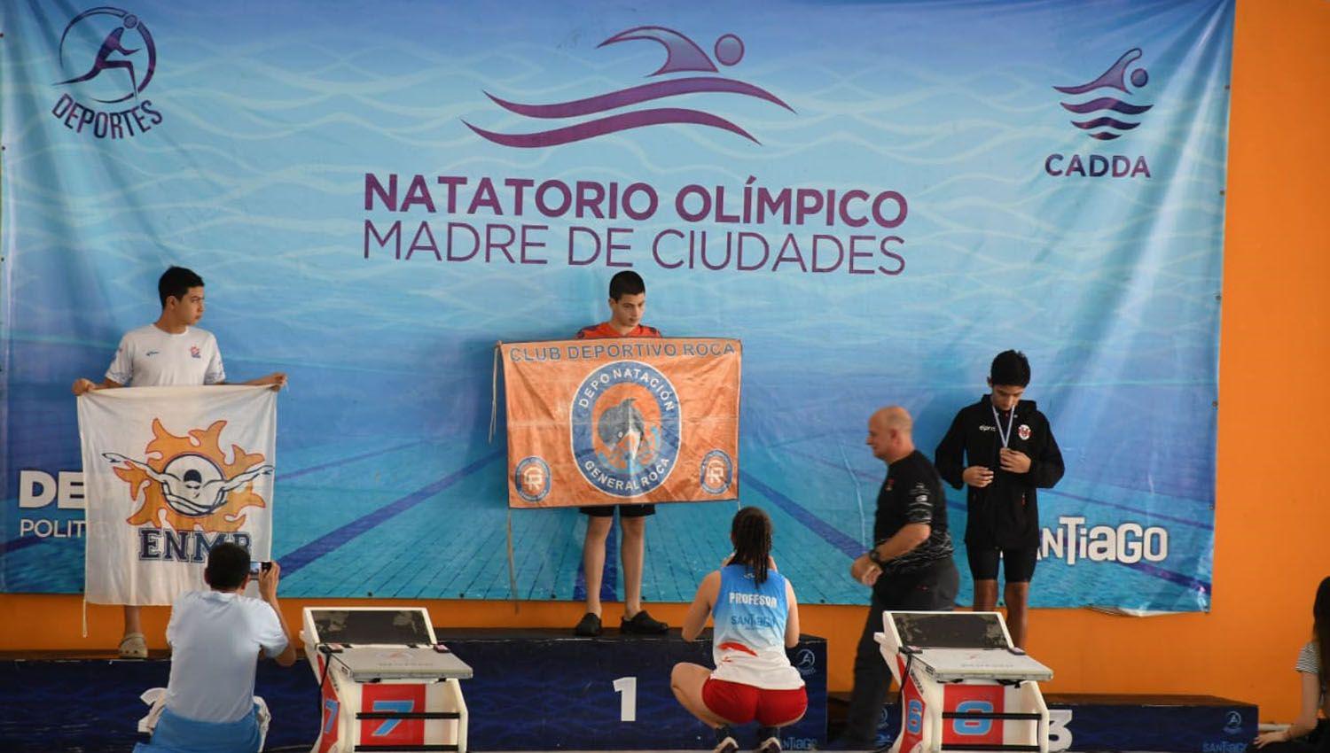 Gran cierre del Nacional de Natacioacuten Infantil y Menores con un subcampeoacuten santiaguentildeo