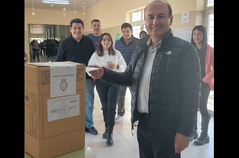 Votoacute el senador Gerardo Montenegro y destacoacute la afluencia de votantes en nuestra provincia