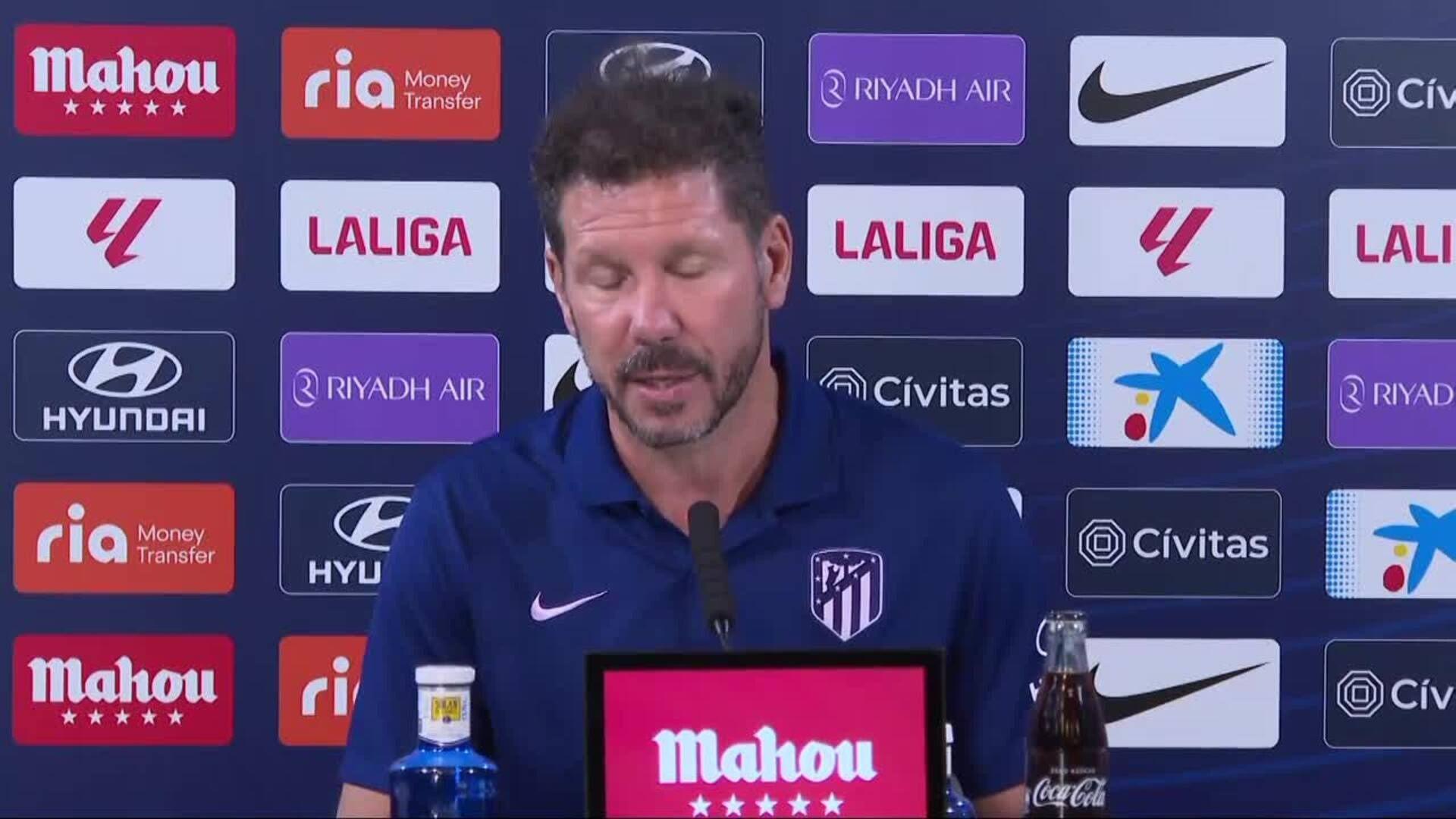 El Cholo Simeone opinoacute sobre lo sucedido con Luis Rubiales