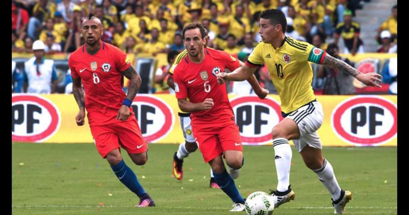 Chile y Colombia no pudieron sacarse ventaja en la segunda fecha