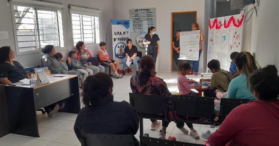 La Sala de Espera de la UPA 7 se convirtioacute en un espacio de aprendizaje