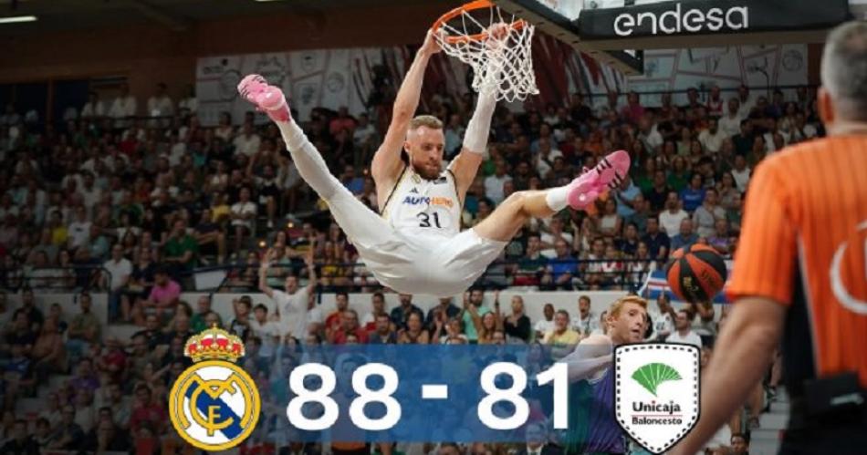 El Real Madrid Basket se coronoacute Suacuteper Campeoacuten de Espantildea