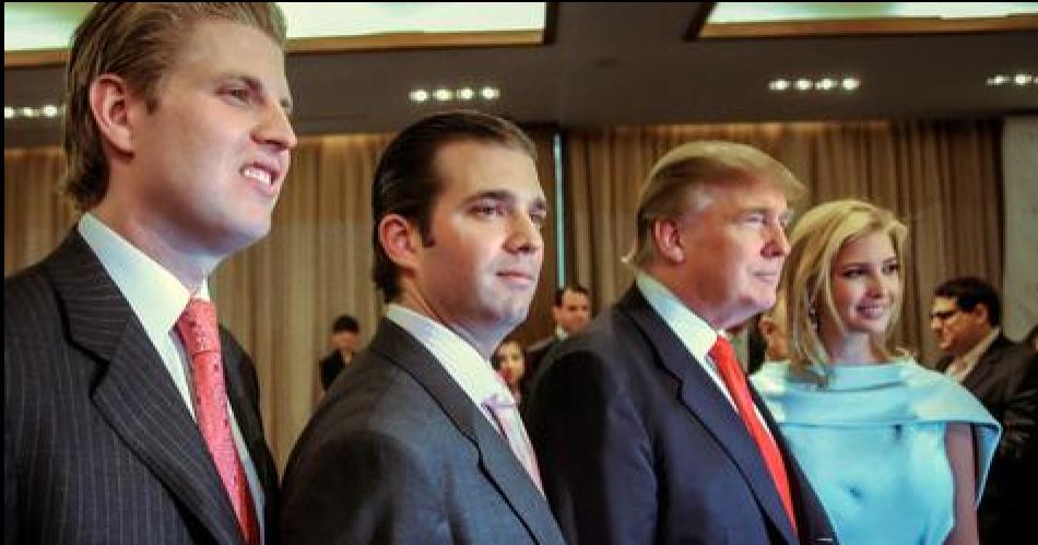 Declaran a Trump y dos de sus hijos responsables de fraude financiero