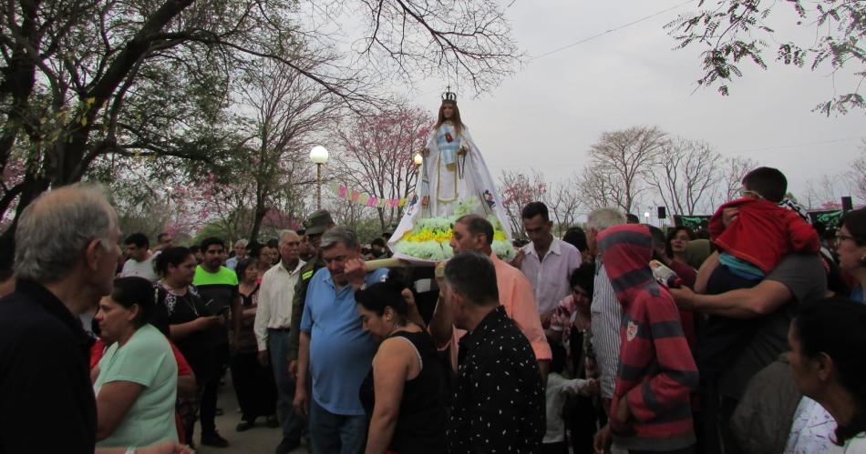 La comunidad de Pozo Hondo honroacute a su patrona la Virgen de la Merced