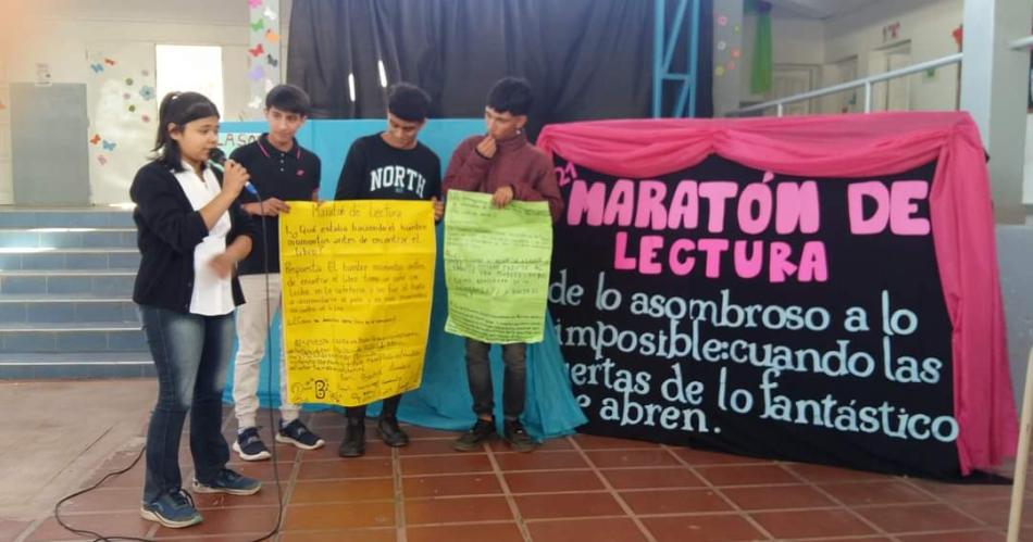 El colegio Juan Bures participoacute de la 21ordf Maratoacuten Nacional de Lectura