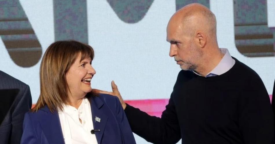 Patricia Bullrich y Horacio Rodríguez Larreta