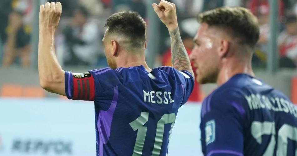 VIDEOS- Messi rompe su maleficio contra Peruacute con un par de golazos