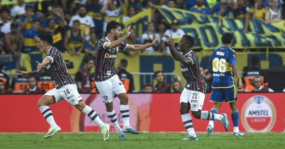 VIDEO  Reviviacute los goles de la final que perdioacute Boca ante Fluminense