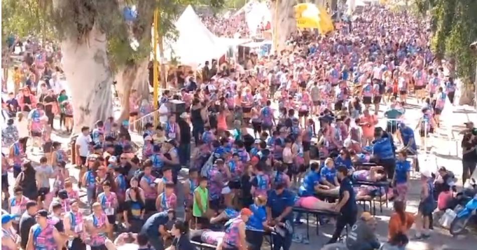 El baile y la alegriacutea se sumaron a la fiesta deportiva