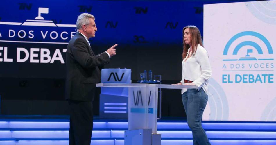 Rossi y Villarruel protagonizaron un caliente debate repleto de cruces